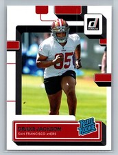 2022 Donruss Drake Jackson ROOKIE CARD #379 - San Francisco 49ers. rookie card picture