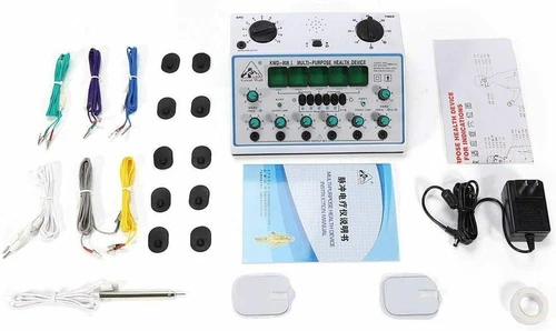 KWD808-I Electric Acupuncture Stimulator Device Output Patch Massager Care USA - Picture 2 of 5