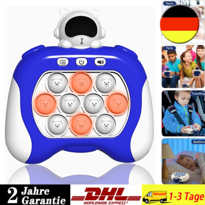 Pop Fidget It Spielzeug Quick Push Bubble Game Controller Elektrisch Sensorspiel