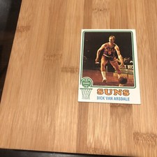 1973-74 Topps #25 Dick Van Arsdale Ex