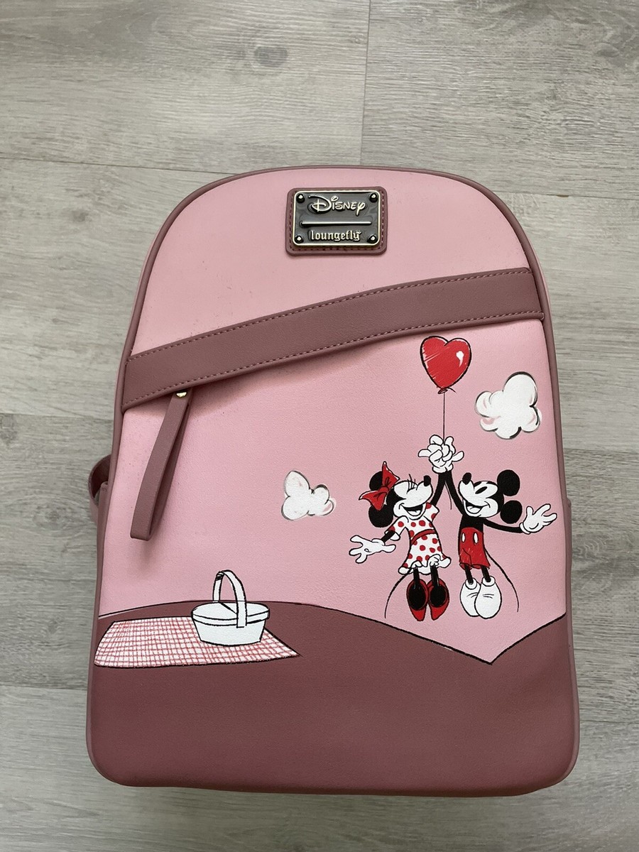 Loungefly Disney Mickey Minnie Balloon Mini Backpack BoxLunch