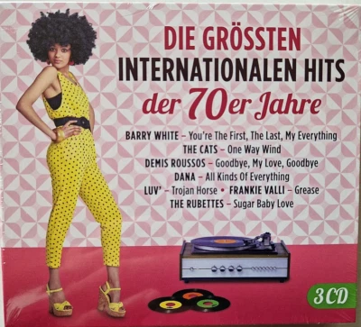 Die größten internationalen Hits der 70er Jahre, 3 CD's, 60 Songs, NEU/OVP - Bild 1 von 2