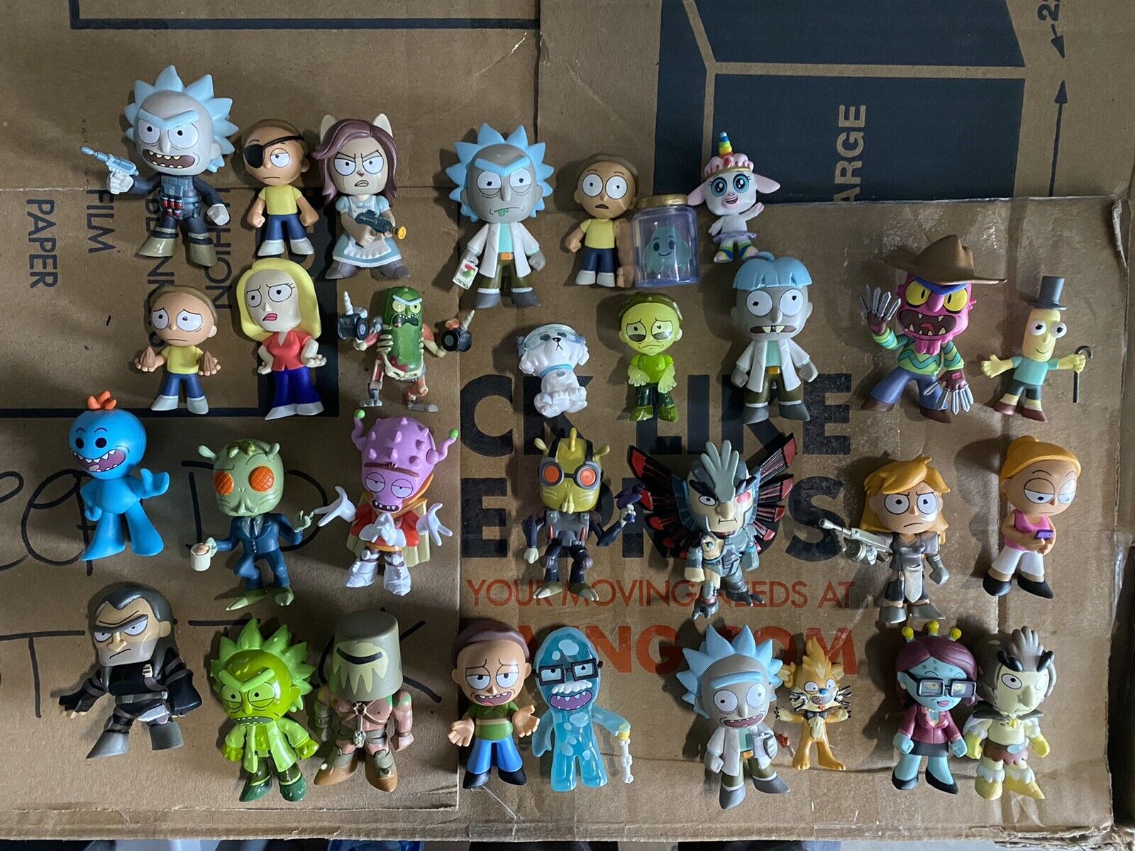 Funko Mystery Minis RICK AND MORTY 31 Figures Rare Full Set 1 2