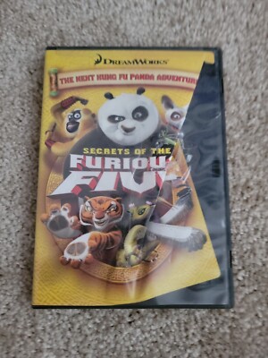 Kung Fu Panda:  Secrets of the Furious Five DVD 2008 Widescreen w Jack Black