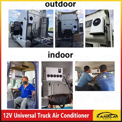 DC 12V Air Conditioner,A/C Kit Parking Air Conditioner for Truck, RV, Vehicle - Bild 20 von 21
