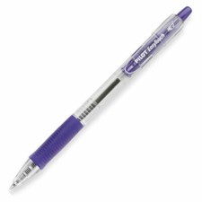 32255 Pilot EasyTouch Ballpoint RT Pen, Medium Point, Purple Ink, Pack of 1