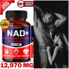 NAD+ Nicotinamide Riboside 12,970mg with Resveratrol Quercetin - Cellular Energy