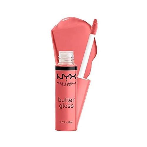 NYX PROFESSIONAL MAKEUP Butter Gloss, Non-Sticky Lip Gloss - Creme Brulee .27 oz