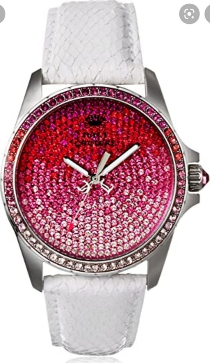 優香コレクション Juicy Couture 1901014 Stella Pink Ombre Crystal Watch | eBay