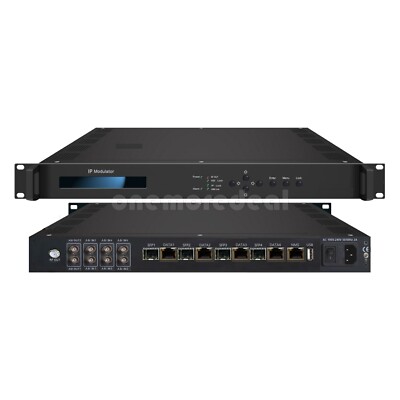 3308M IP Modulator 16-IN-1 ISDB-T/DVB-T/DVB-C Modulator For Accurate PCR Adjust