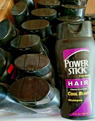 Power Stick cool blast shampoo 12 bottles 12 oz each lot sale for $ 9.99