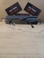 Carrera 8875 003 Men's Matte Black Titanium Eyeglasses Frames 55-17-145