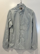 Eddie Bauer Mens Plaid Wrinkle Free Relaxed Fit Dress Shirt Size Large Tall