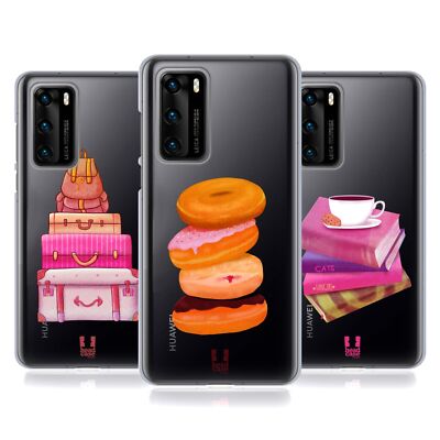 HEAD CASE DESIGNS PERSONALITY STACKS SOFT GEL CASE FOR HUAWEI PHONES 4