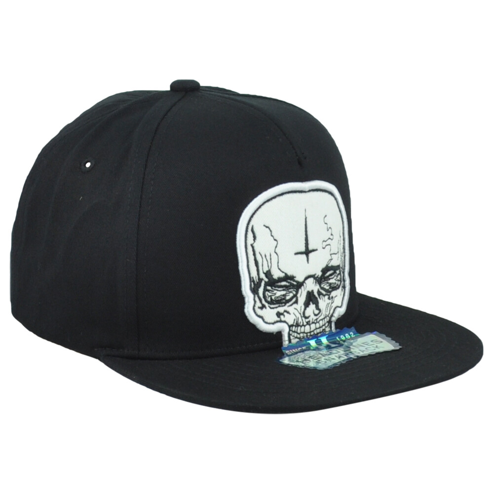 Headlines Skull Cranium Dead Scap Novelty Adults Men Flat Bill