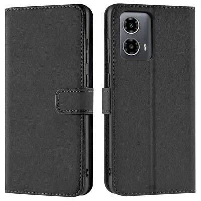 Book Case für Motorola Moto G34 5G Hülle Flip Cover Handy Tasche Schutz Hülle - Bild 1 von 4