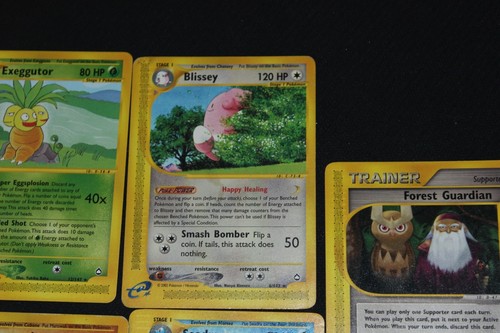 14 Pokemon Card Lot LP-DMG E-Reader Aquapolis(Nidoking Line, Blissey, Marowak+) - Picture 11 of 24