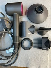 Dyson Supersonic Standard Hair Dryer,HD07, Iron/Fuchsia/Diffuser (5 Attachments)
