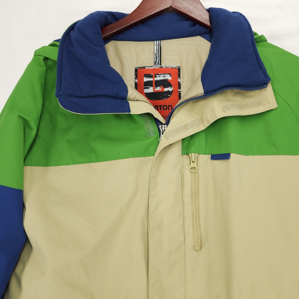 Burton Dry Ride Dhaka Jacket Boys L 14/16 Color Blocking Snow