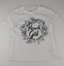 Davids Bridal Flower Girl Shirt M Wedding White