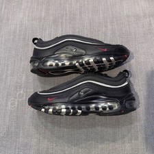 Nike Air Max 97 Kids Sneakers Black Silver Re...