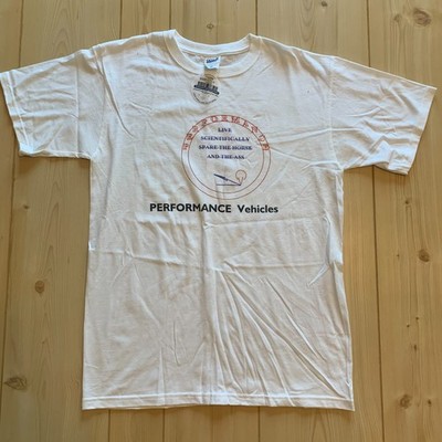 Vintage Performance Vehicles Live Scientifically Funny Graphic T-Shirt Size M
