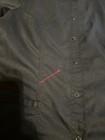 NWT $29 Medium Black Cherokee Scrub Snap Warm Up Jacket WW310 Dental Vet Nurse — photo 4