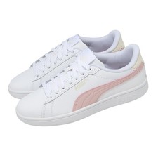 Puma Smash 3.0 L White Mauve Mist Men Unisex Casual Lifestyle Shoes 390987-31