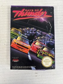 Days of Thunder - Nintendo Entertainment System Video Game NES Boxed