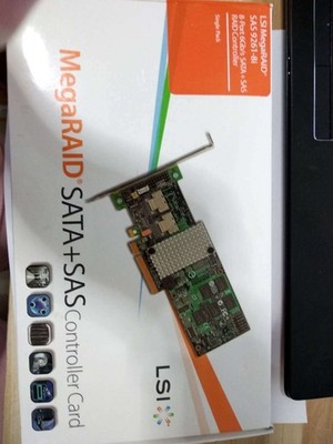 1pc new LSI MegaRAID SAS SATA 9261-8I RAID5 Array Card OEMs   #jd