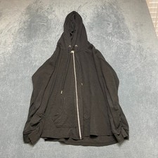 Calvin Klein Performance Thermal Hoodie Womens 2X Black Full Zip Pockets Warm