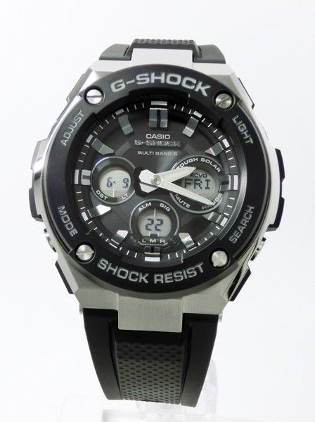 Casio G-Shock GST-W300-1AJF Solar Radio Men Waterproof 20ATM Watch image 2