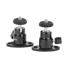 1/4"-20 Mini Ball Head with Ceiling Mount for CCTV & Video Wall Monitors Moun.