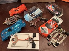 1/24 Winged Scale Slot Car Lot Controller, Parts, Tools