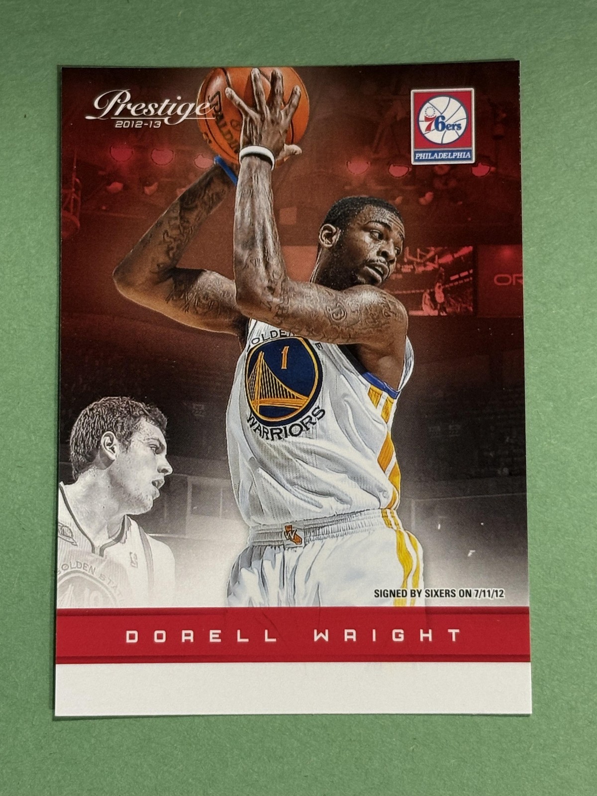 Dorell Wright 2012-13 Panini Prestige Philadelphia 76ers #145 U853