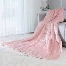 ALANSMA Reversible Weighted Blanket for All Season, Luxury Velvet, Warm and C...