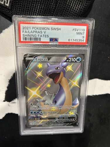 Lapras V graded PSA 9 for sale on eBay