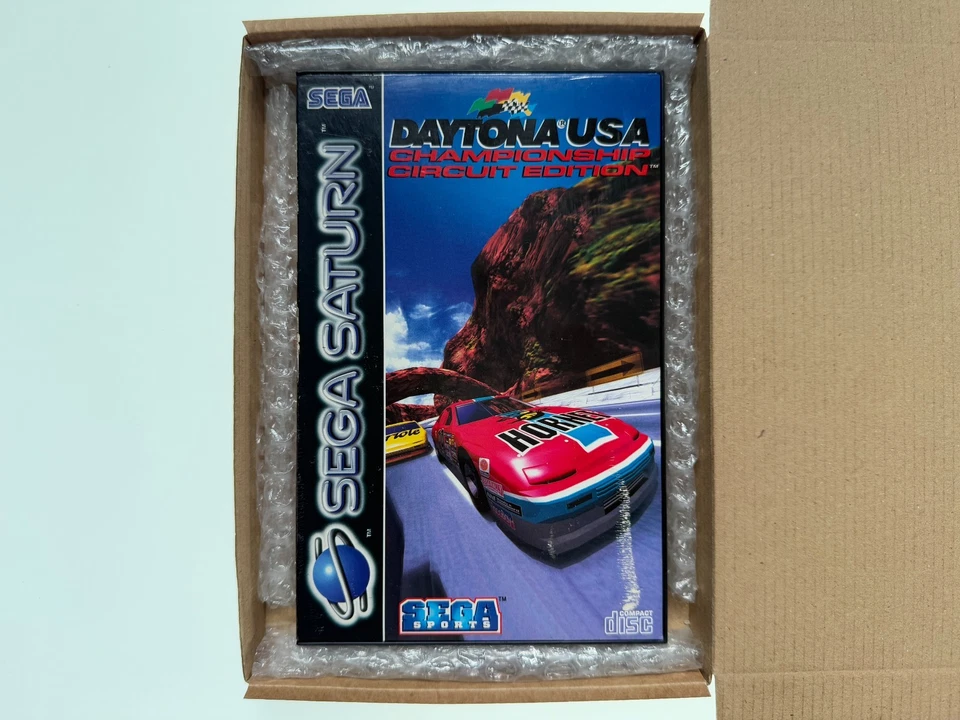 Daytona USA Championship Circuit Edition Sega Saturn - UK PAL VGC CIB - Tracked - Image 2 of 4