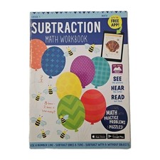 Subtraction Math Workbook Grade 1 Activity Learning book Homeschool Brand New