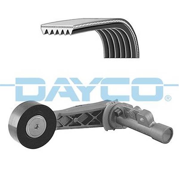 Dayco KPV222 Keilrippenriemensatz-image