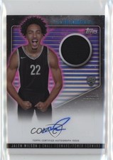 2023-24 Topps Midnight Rookie Jersey Auto Jalen Wilson #RJA-JW Auto 17xm