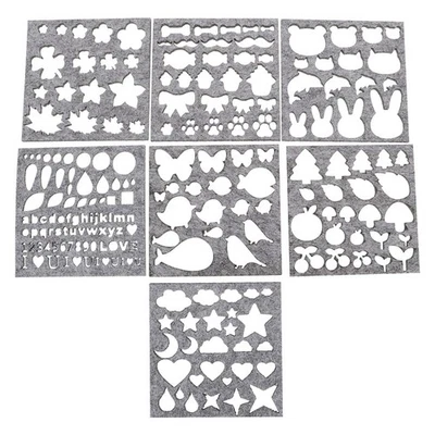 7 Pcs Outil De Feutrage À L'aiguille Fournitures Feuilles D'aiguille - Photo 1/4