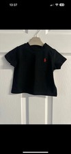 BNWT 3 Months Short Sleeved Black Ralph Lauren T-shirt
