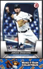 Jordan Groshans 2023 Bowman #68 Miami Marlins Rookie RC