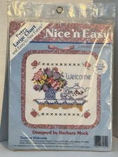 Vintage Dimensions “teatime Welcome” Cross Stitch Kit 6x6