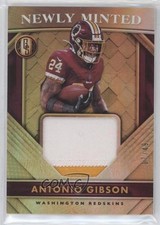 2020 Gold Standard Newly Minted Memorabilia Prime 7/49 Antonio Gibson #NM29 0fk5