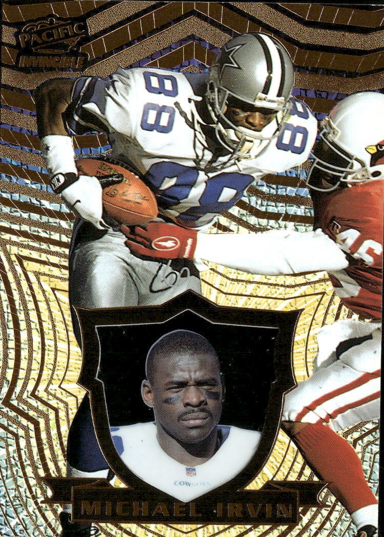 1997 Pacific Invincible #37 Michael Irvin