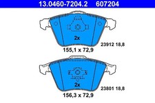 Bremsbeläge 13.0460-7204.2 ATE für VOLVO SAAB OPEL FORD MAZDA