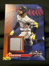 Topps 2025 Update All-Star Stitches Byron Buxton  /25 Twins AS-BB
