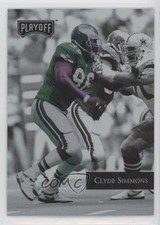 1992 Playoff Clyde Simmons #73 6e9